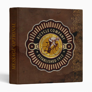 Vintage Bicycle 11 Binder