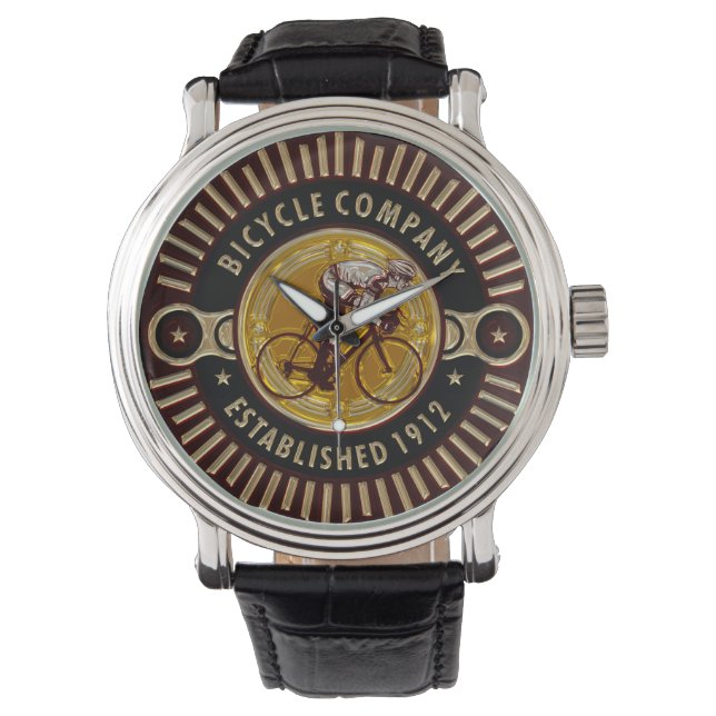 Vintage Bicycle 11 Watch Options (Front)