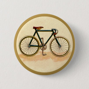 Vintage Bicycle 2 Inch Round Button