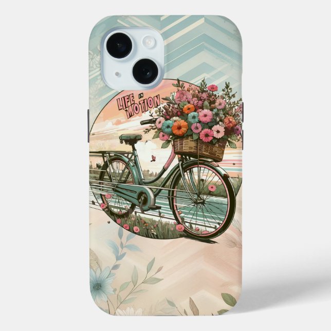 Vintage Bicycle Adventure Case-Mate iPhone Case (Back)