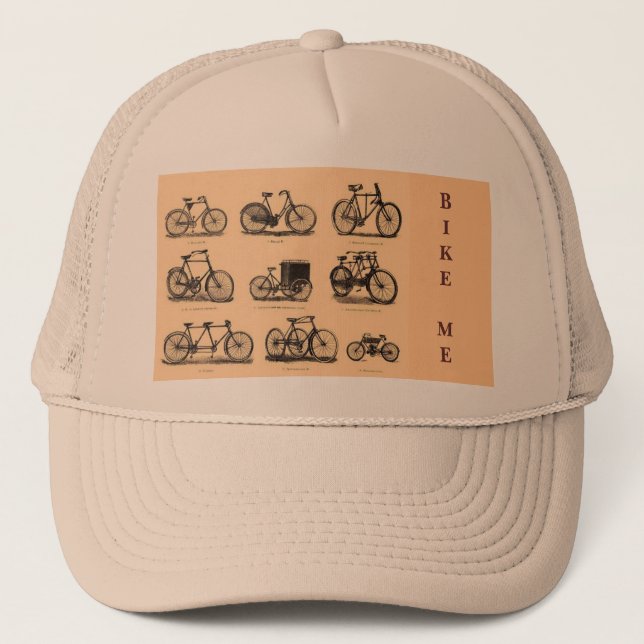 Vintage Bicycle Hat (Front)