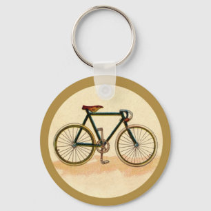 Vintage Bicycle Keychain