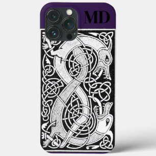 Vintage Bicycle Monogram Minimal Bike iPhone 13 Pro Max Case