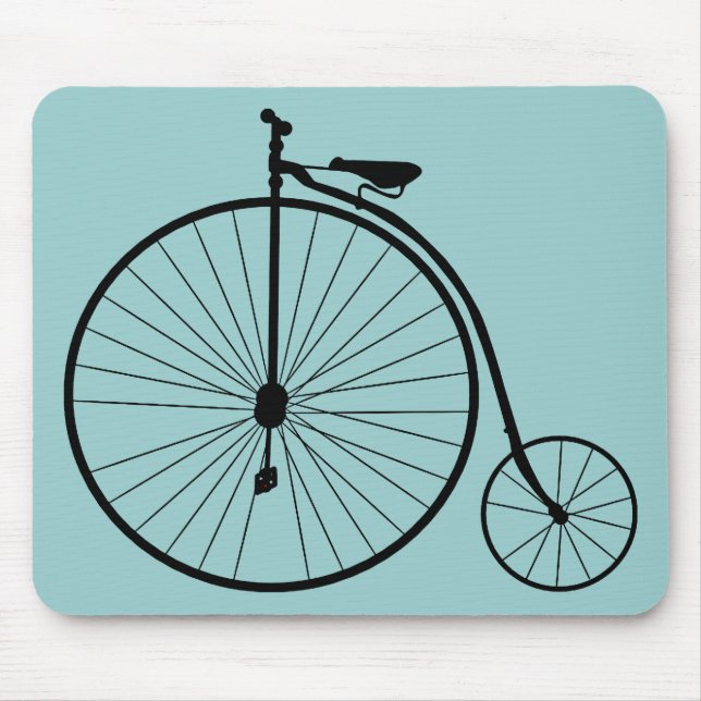 Vintage Bicycle Mouse Pad (Front)