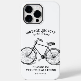 Vintage Bicycle Name Birth Year Custom  Case-Mate iPhone 14 Pro Max Case