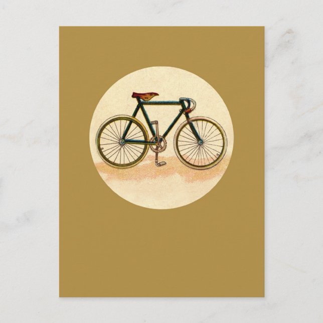 Vintage Bicycle Postcard (Front)