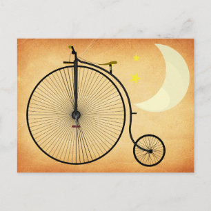 Vintage Bicycle Postcard