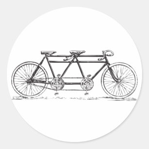 Vintage Bicycle Sticker