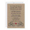 Vintage Bicycle Wedding Invitations