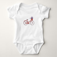 Vintage Bicycle with Lavender 