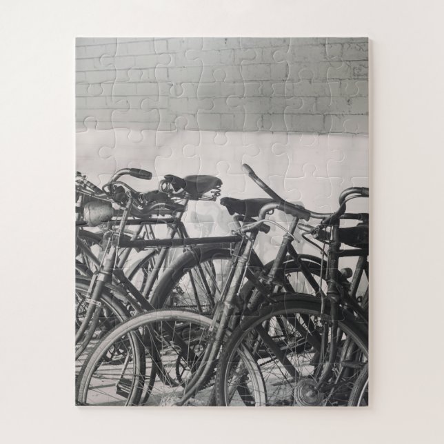 Vintage Bicycles Jigsaw Puzzle (Vertical)