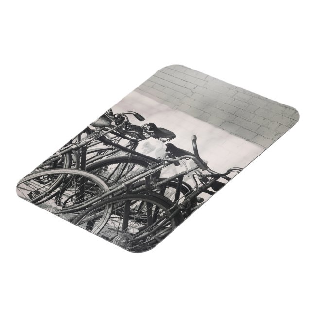 Vintage Bicycles Magnet (Left Side)