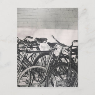 Vintage Bicycles Postcard