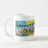 vintage Big Letter ARKANSAS postcard