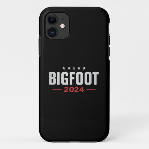 Vintage Bigfoot for President USA Elections 2024 iPhone 11 Case