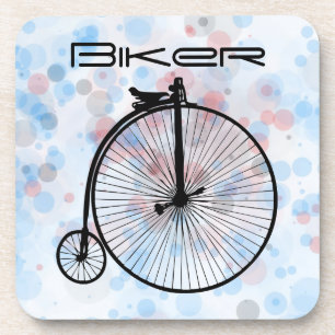 Vintage Bike Beverage Coaster