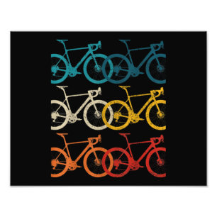 Vintage Bike Cycling Road Bike Racing Bicycle Photo Print