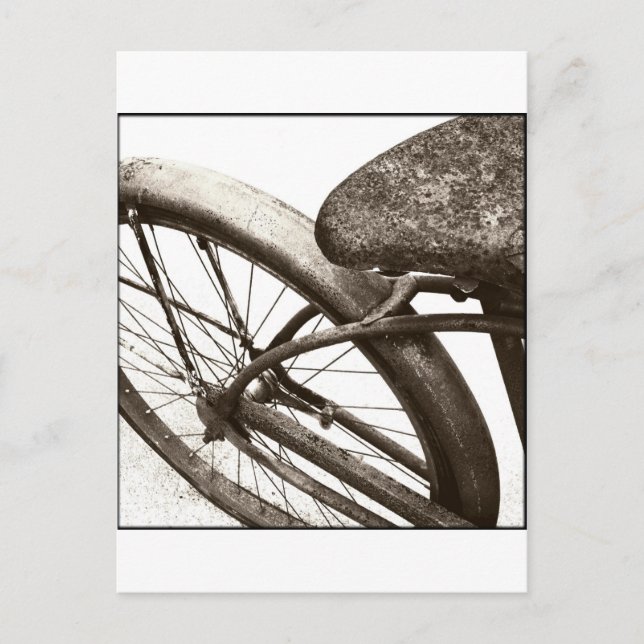 Vintage Bike Postcard (Front)