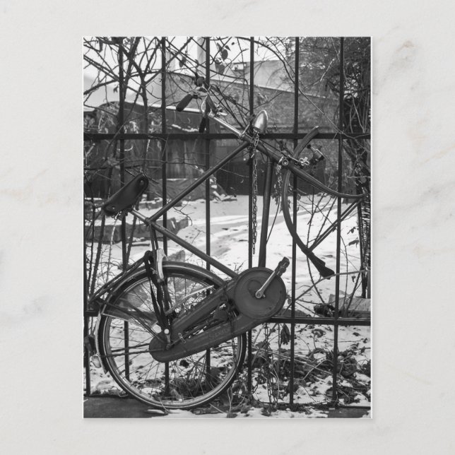 Vintage bike postcard (Front)