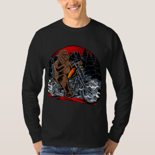 Vintage Biker Motorcycle Bigfoot Retro 70's Choppe T-Shirt