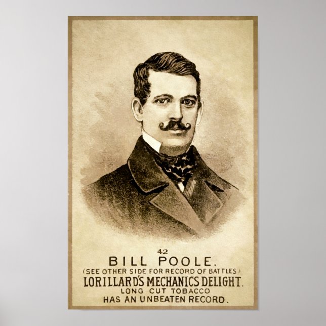 Vintage Bill Poole Boxing Poster (Front)