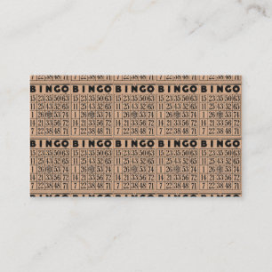 vintage bingo cards