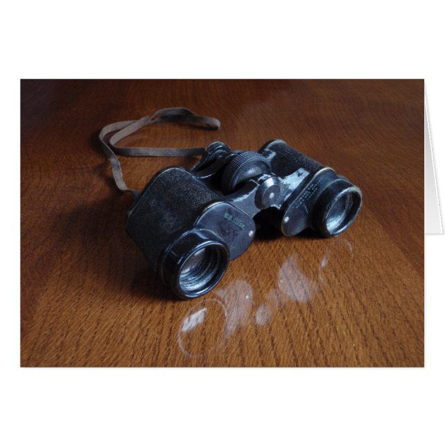 Vintage Binoculars (Front Horizontal)