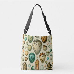 Vintage Bird Eggs French Fish Egg Art Crossbody Bag
