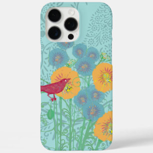 Vintage Bird Morning Glory  iPhone 16 Pro Max Case
