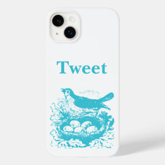 Vintage Bird Nest & Eggs Case-Mate iPhone Case