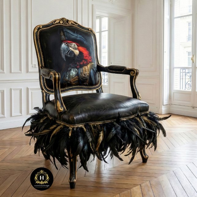 Vintage Bird Parrot Pirate Decoupage Tissue Paper (Creator Uploaded)