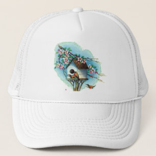 Vintage Birdhouse Trucker Hat