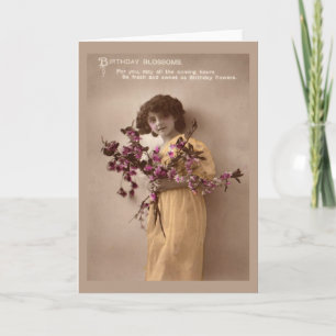 Vintage birthday card