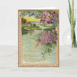 Vintage Birthday Card