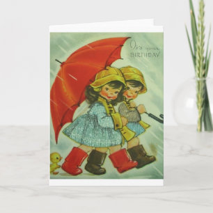 Vintage Birthday Card