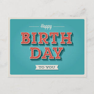 Vintage Birthday Card #8