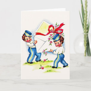 Vintage Birthday Greeting Card