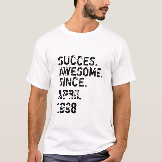 Vintage Birthday Personalized T-Shirt (Front)