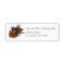 Vintage Black and Orange Floral Wedding