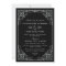  Vintage Black and Silver Art Deco Wedding