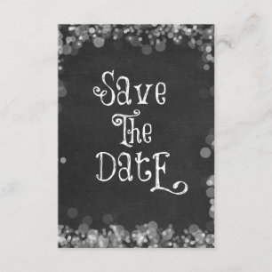 Vintage Black and White Save the Date