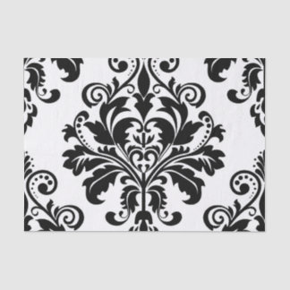 Vintage Black and White Tissue Paper