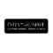 Vintage Black Art Deco Monogram Wedding Address