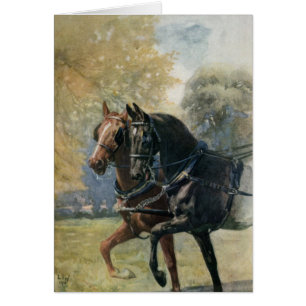 Vintage Black Beauty / Ginger Horses Customizable