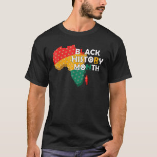Vintage Black History Month Proud African American T-Shirt