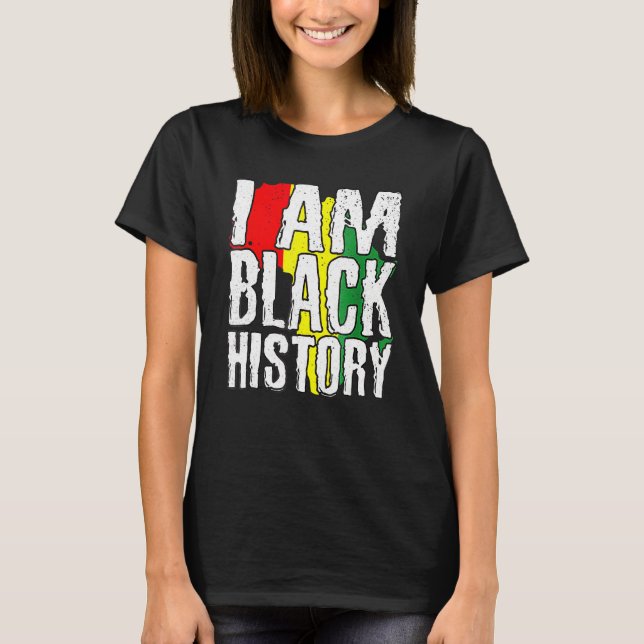 Vintage Black History Month Shirt Fist (Front)