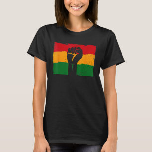 Vintage Black History Month Shirt Fist Women Men S