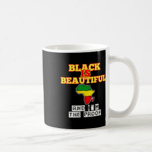 Vintage Black Is Beautiful I’m The Proof  Coffee Mug
