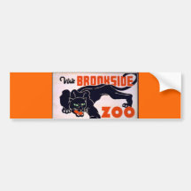 Vintage Black Panther bumper sticker