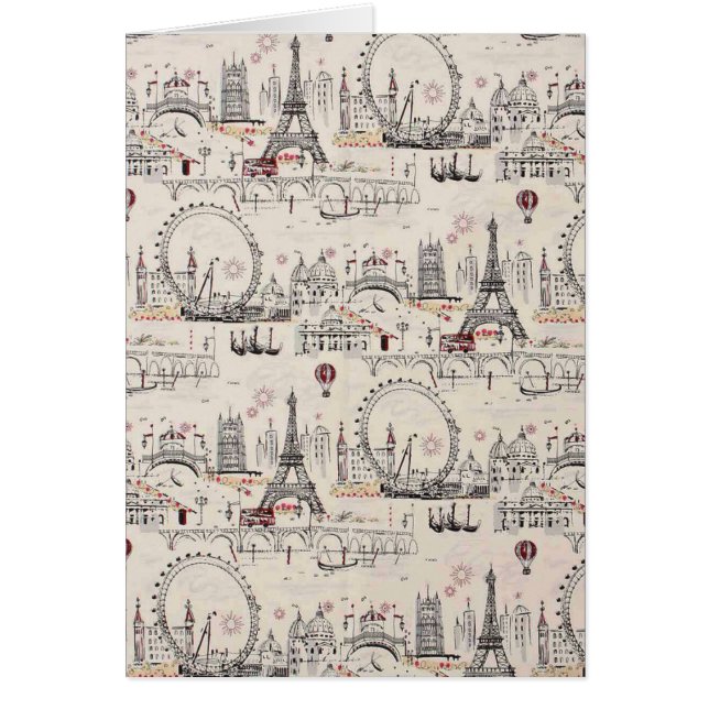 Vintage Black & White Europe Images (Front)